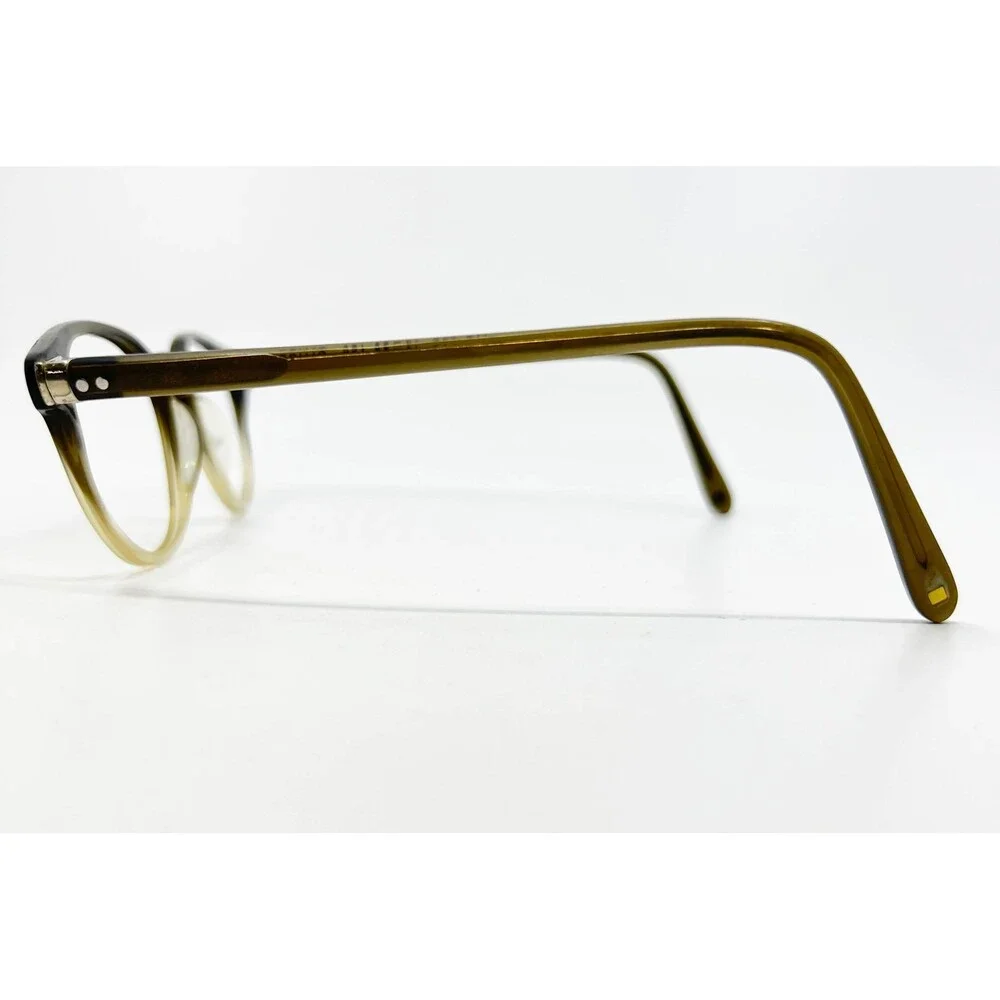 Modo Eyeglasses Mens Olive Green Handmade MC 035 OLVGT 48-20-150